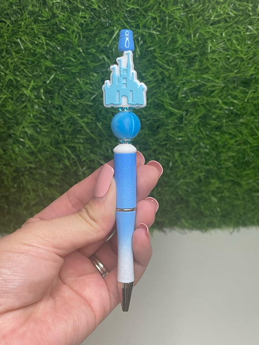 Blue DL Castle Pen