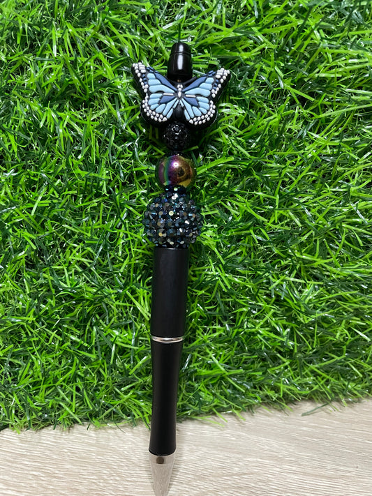 Blue Butterfly Pen