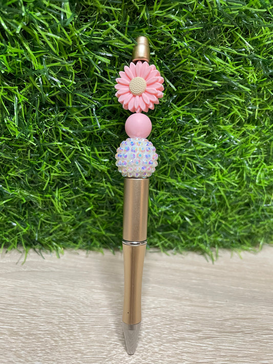 Pink Daisy Pen